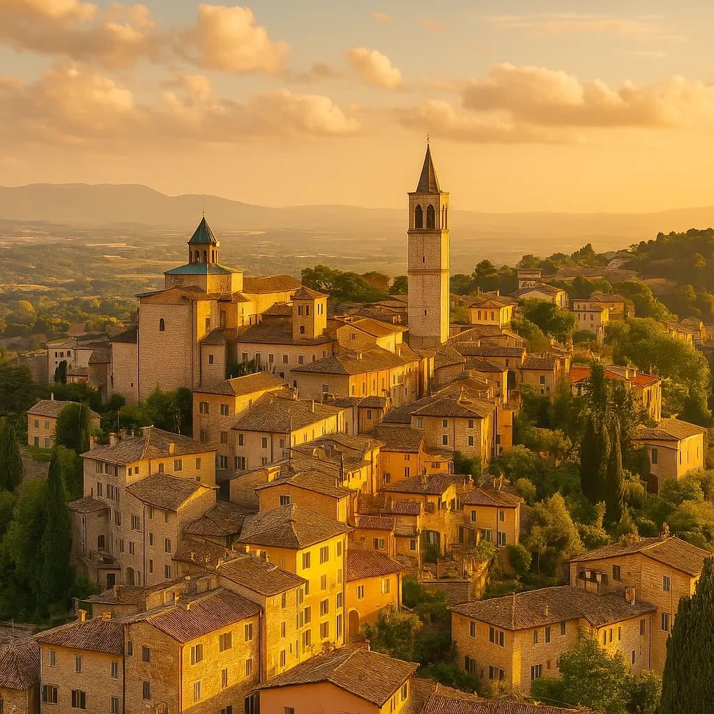 Italian Mountain Village